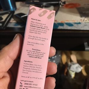 New Liaison Lash Bond growth serum